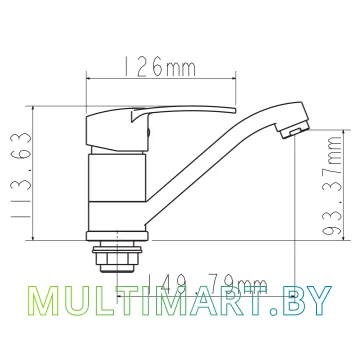 Смеситель Econoce EC0326 картинка 2